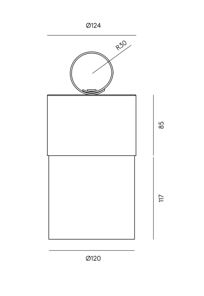 Lámpara de Sobremesa Bora - #pino_y_jacaranda#