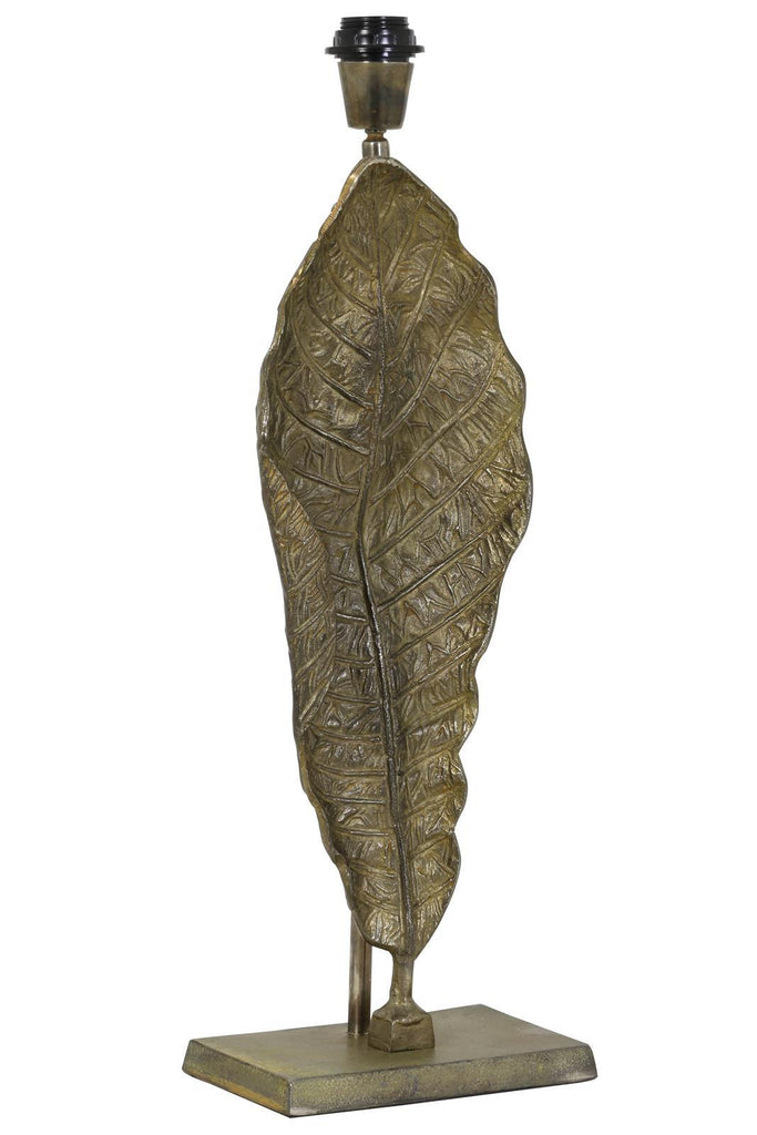 Lámpara de Sobremesa Golden Leaf - #pino_y_jacaranda#