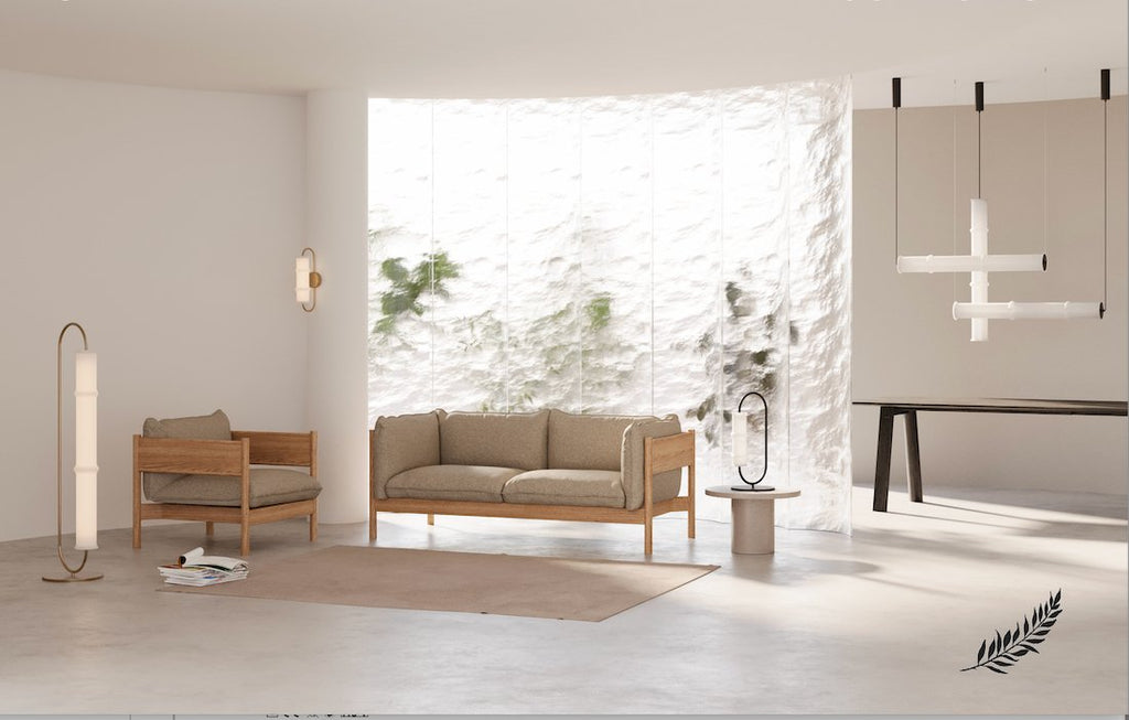 Lámpara de Techo Canna - #pino_y_jacaranda#