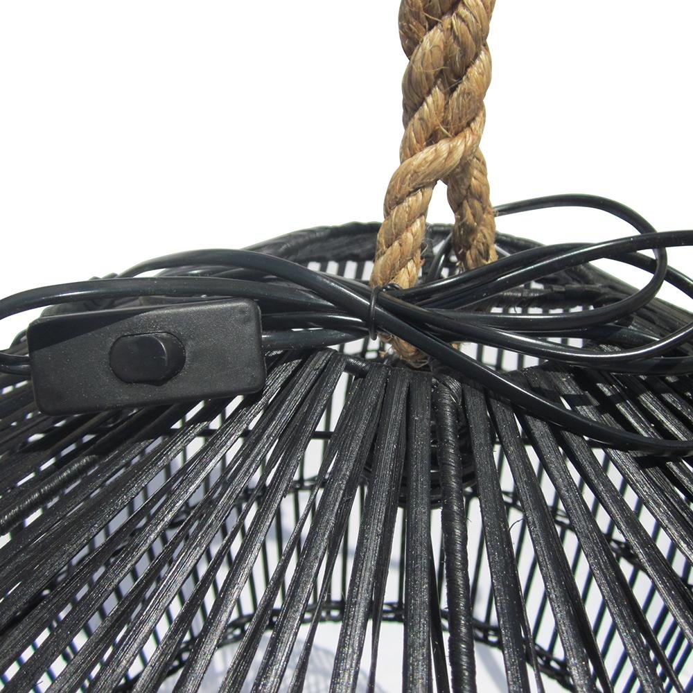 Lámpara de Techo Tunis Black - #pino_y_jacaranda#