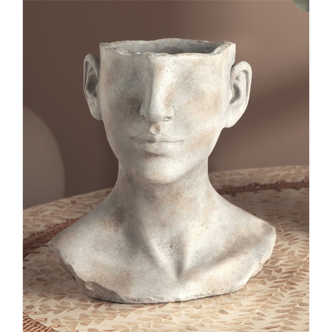 Macetero Busto Mujer - #pino_y_jacaranda#
