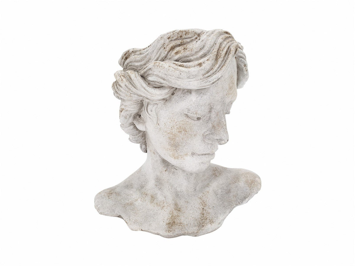 Macetero Busto Perfil de Mujer - #pino_y_jacaranda#