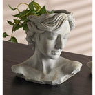 Macetero Busto Perfil de Mujer - #pino_y_jacaranda#