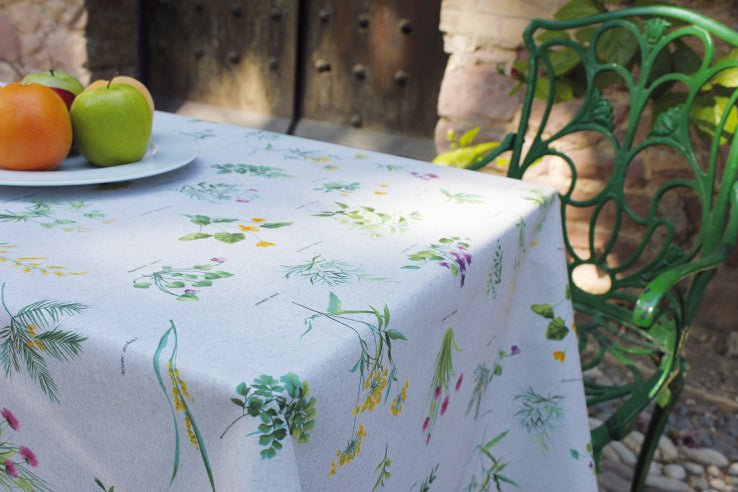 Mantel Antimanchas de Resina Rinore - #pino_y_jacaranda#