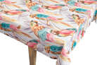 Mantel de Sarga Antimanchas Loros - #pino_y_jacaranda#