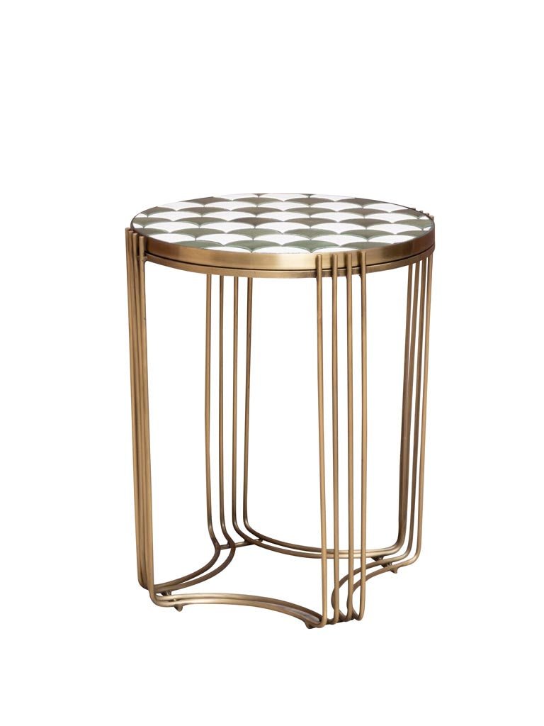 Mesa Auxiliar Ikal - #pino_y_jacaranda#