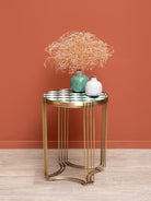 Mesa Auxiliar Ikal - #pino_y_jacaranda#