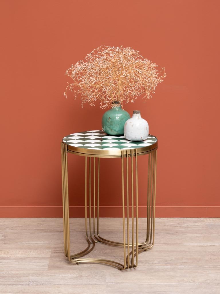 Mesa Auxiliar Ikal - #pino_y_jacaranda#