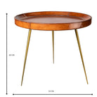 Mesa Auxiliar Manhattan - #pino_y_jacaranda#