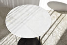 Mesa Auxiliar Redonda Lara - #pino_y_jacaranda#