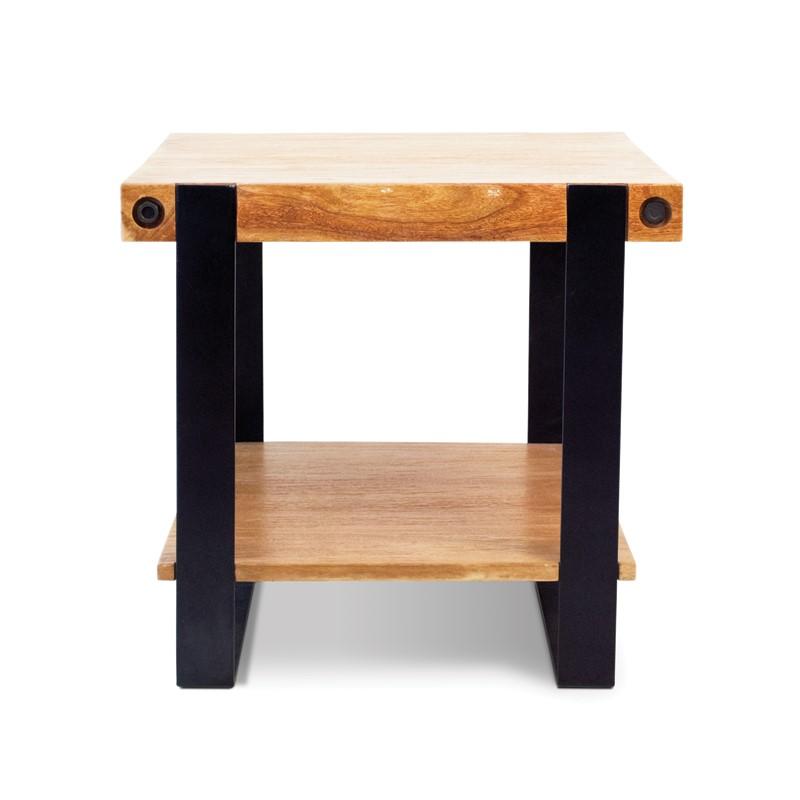 Mesa Auxiliar Tyrone - #pino_y_jacaranda#