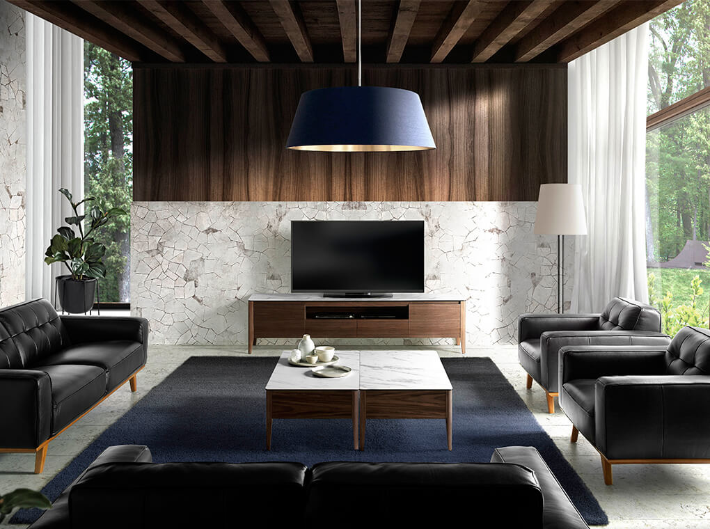 Mesa de Centro Nysas - #pino_y_jacaranda#