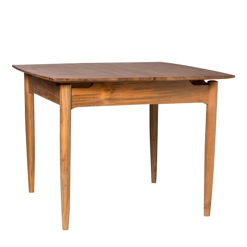 Mesa de Comedor Cuadrada Madeira - #pino_y_jacaranda#