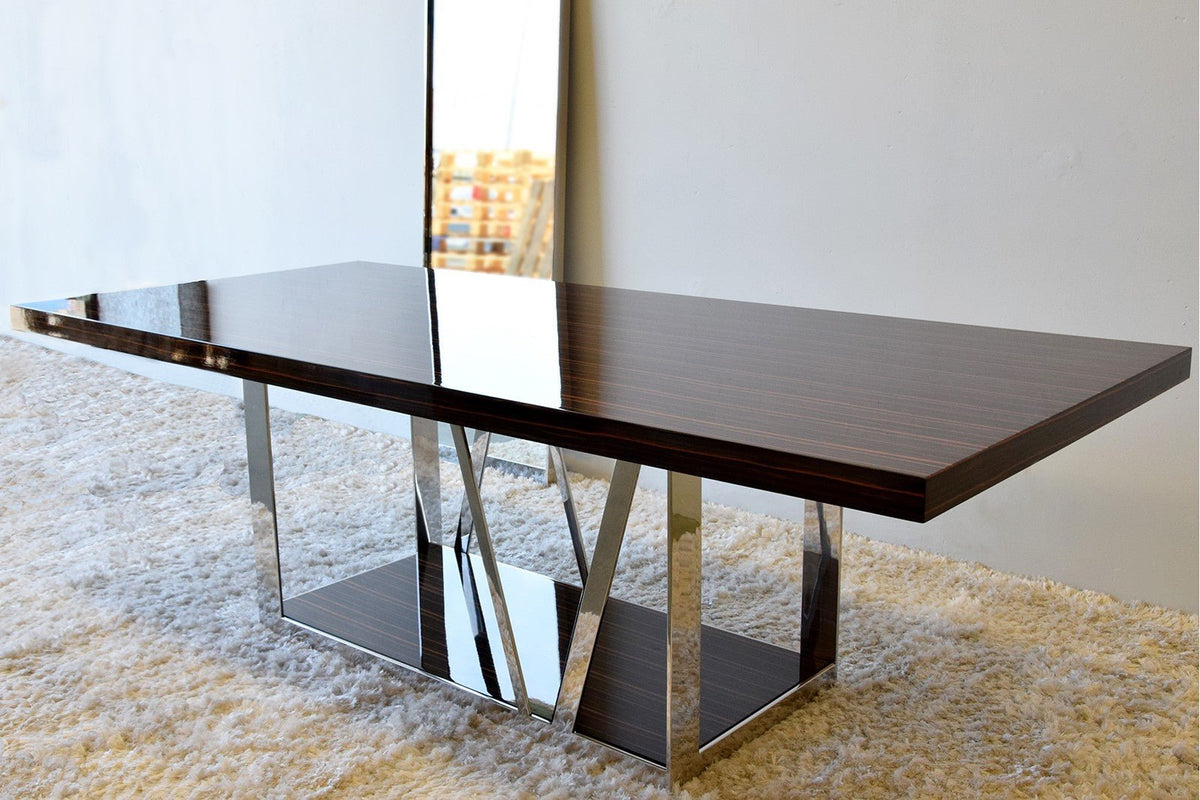 Mesa de Comedor Nivala - #pino_y_jacaranda#