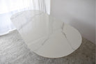 Mesa de Comedor Ovalada Arnoia - #pino_y_jacaranda#