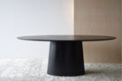 Mesa de Comedor Ovalada Chelva - #pino_y_jacaranda#