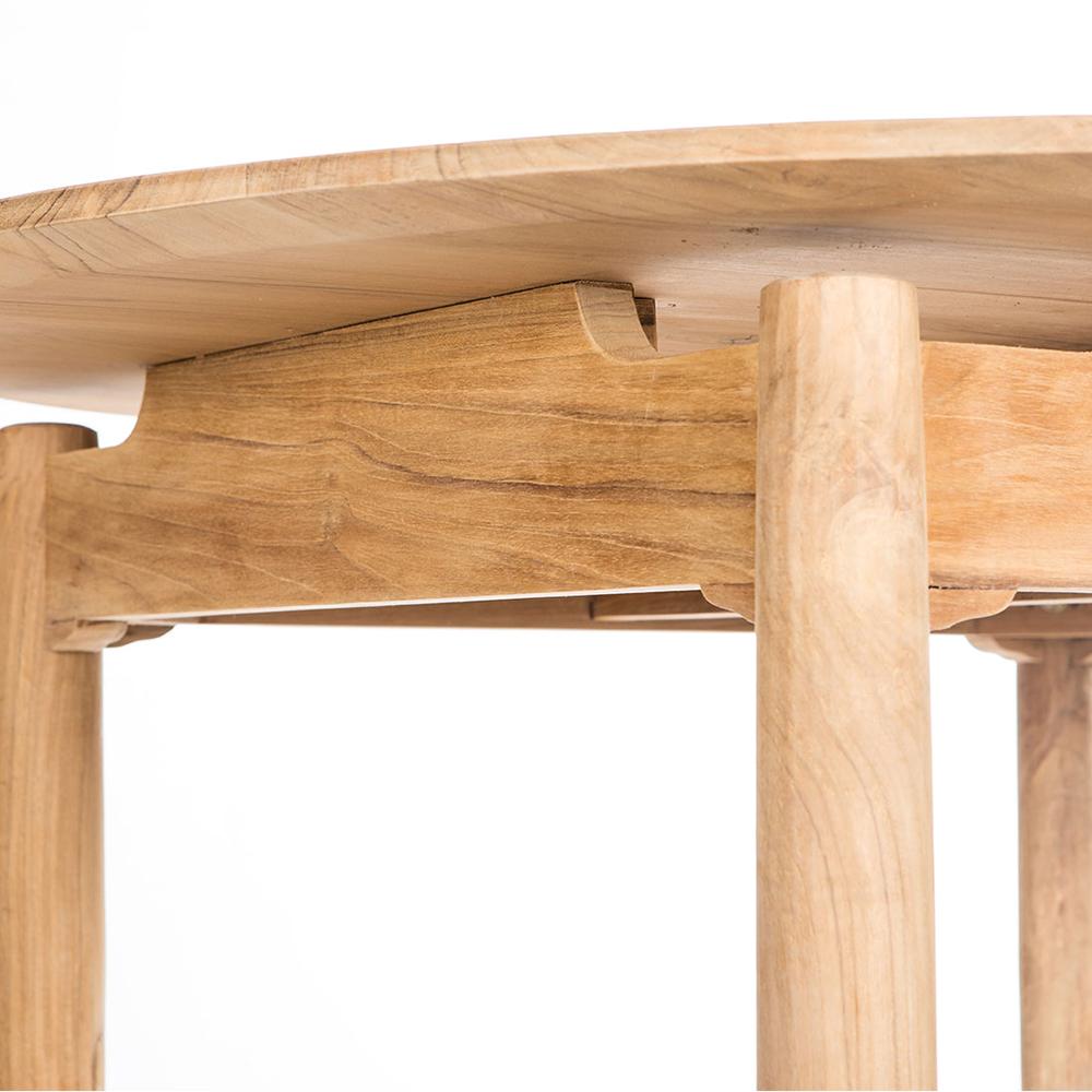 Mesa de Comedor Redonda Azores - #pino_y_jacaranda#