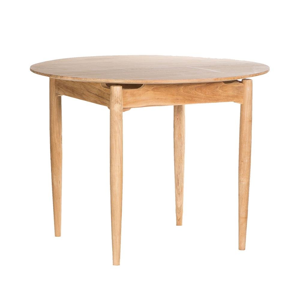 Mesa de Comedor Redonda Azores - #pino_y_jacaranda#