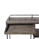 Mesa de Estudio de Madera Envejecida Cannes - #pino_y_jacaranda#