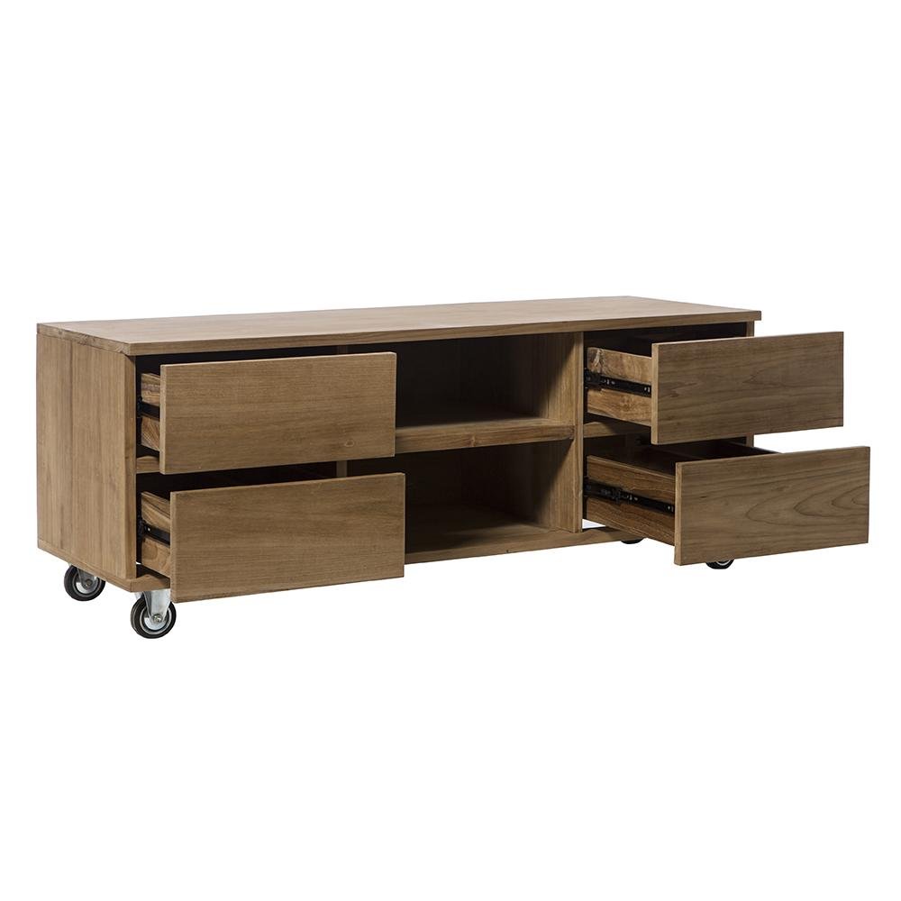 Mueble de TV Macarelleta - #pino_y_jacaranda#