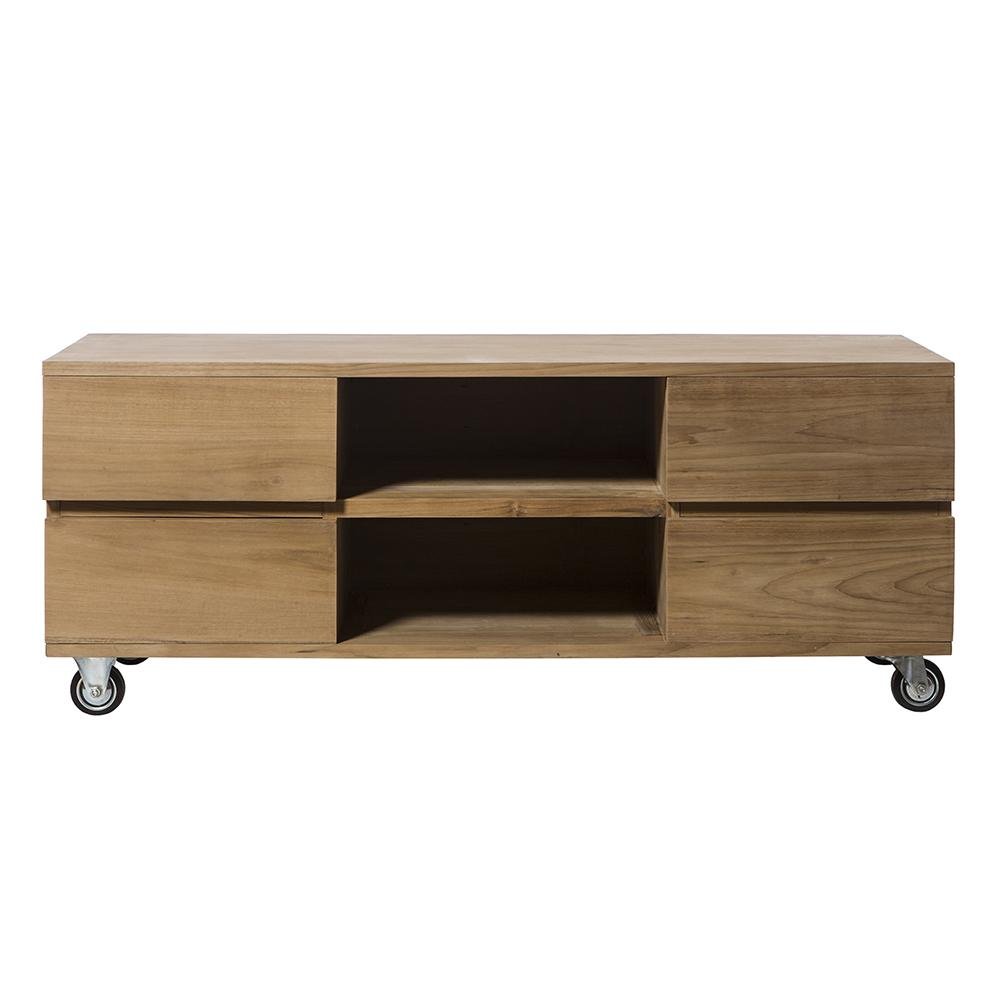 Mueble de TV Macarelleta - #pino_y_jacaranda#