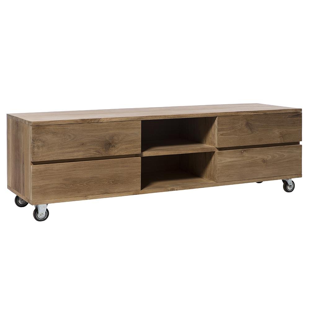 Mueble de TV Turqueta - #pino_y_jacaranda#