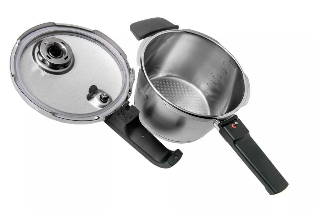 Olla a Presión 2,5L + Cestillo 18 cm + Trípode Vitavit® Premium Fissler - #pino_y_jacaranda#