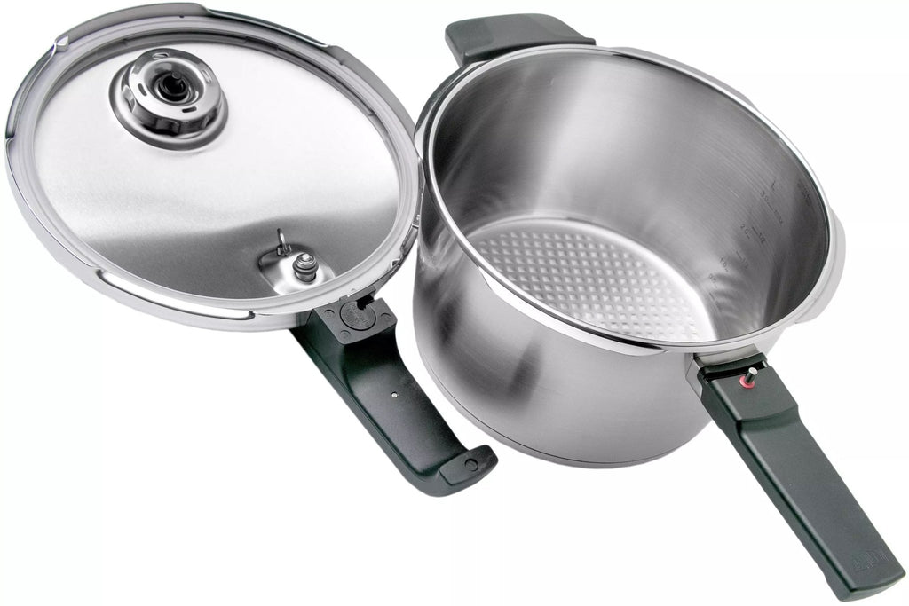 Olla a Presión 4,5L + Cestillo 22 cm + Trípode Vitavit® Premium Fissler - #pino_y_jacaranda#