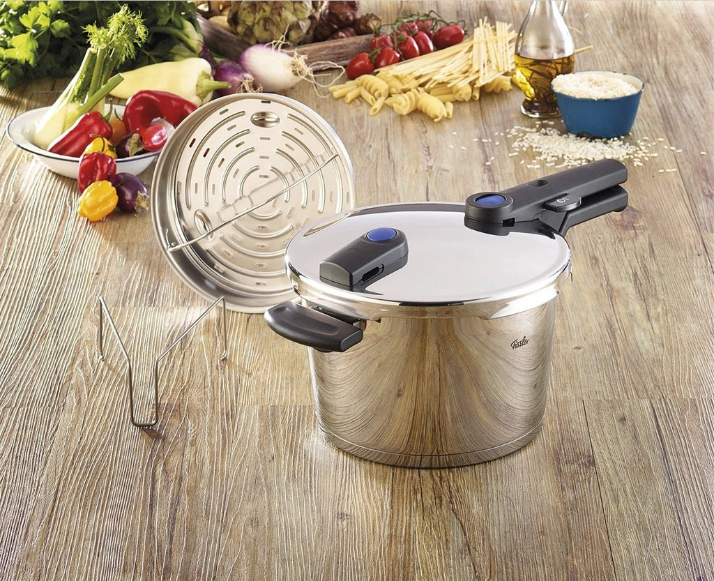 Olla a Presión Fissler Vitaquick® 10L Sin Cestillo - #pino_y_jacaranda#