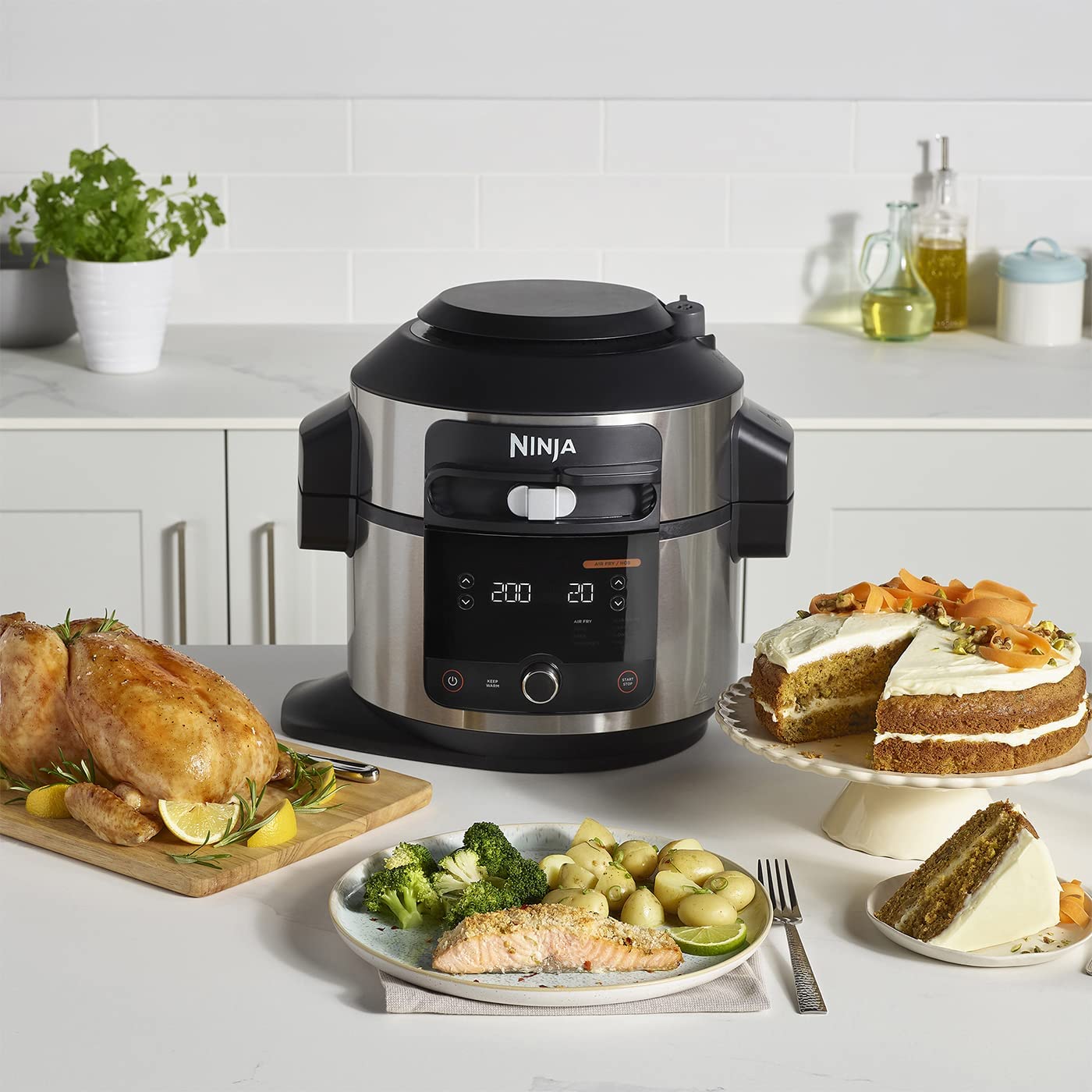 In Instant Pot And Air Fryer Ninja Ninja SmartLid 11-in-1 Electric
