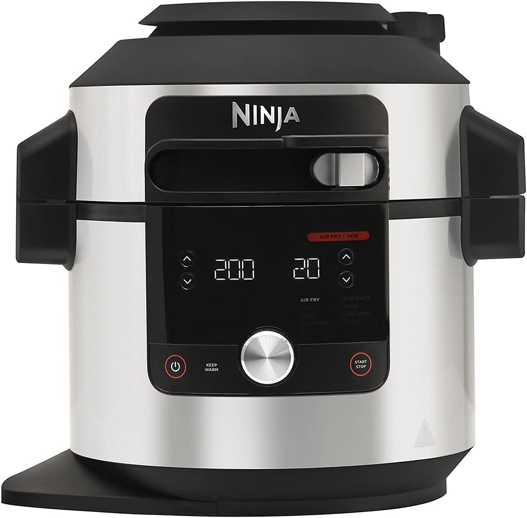 Ninja SmartLid 12-in-1 Electric Cooker (7.5 L) with Air Fryer OL650EU