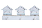 Perchero Casitas de Peces - #pino_y_jacaranda#