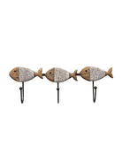 Perchero Pequeño Pez Marino - #pino_y_jacaranda#
