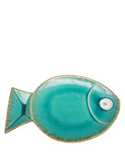 Plato Aperitivo Pez Turquesa - #pino_y_jacaranda#