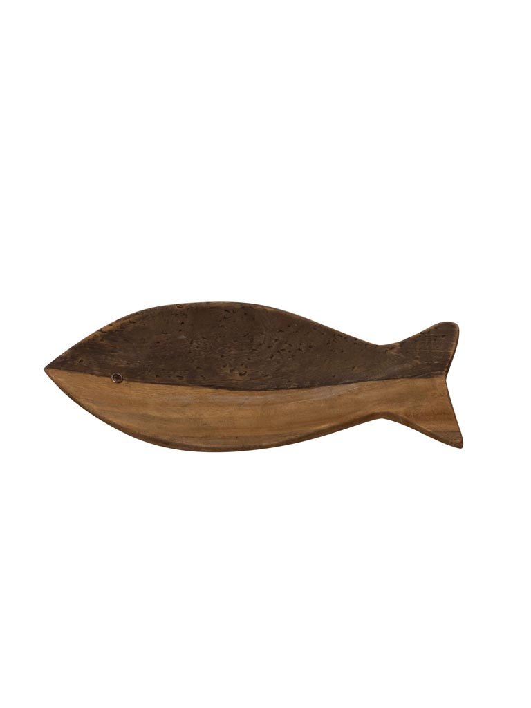 Portallaves Pez Bicolor - #pino_y_jacaranda#