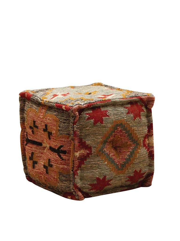 Puff Otamana Kilim Serna - #pino_y_jacaranda#