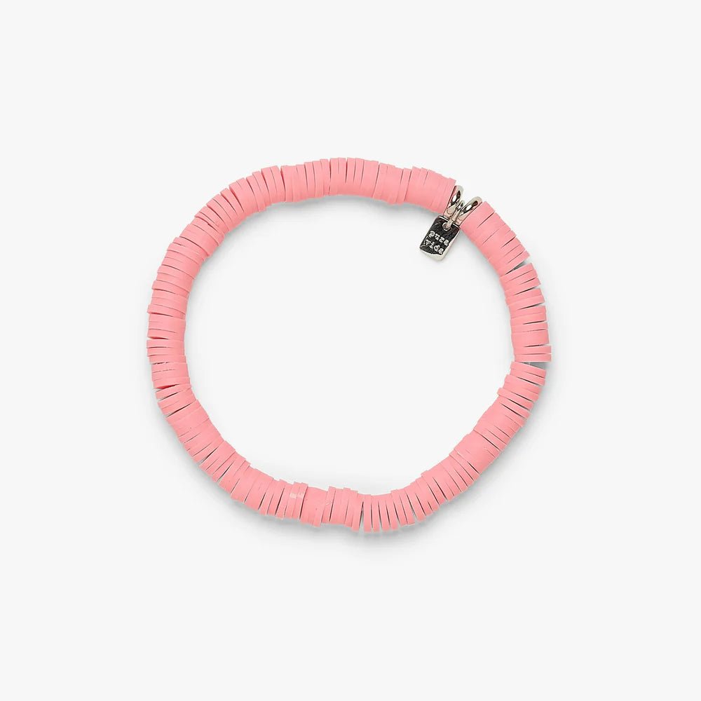 Pulsera Discos Rosa - #pino_y_jacaranda#