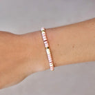 Pulsera Turquesa y Blanca - #pino_y_jacaranda#