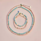 Pulsera Turquesa y Blanca - #pino_y_jacaranda#