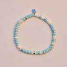 Pulsera Turquesa y Blanca - #pino_y_jacaranda#