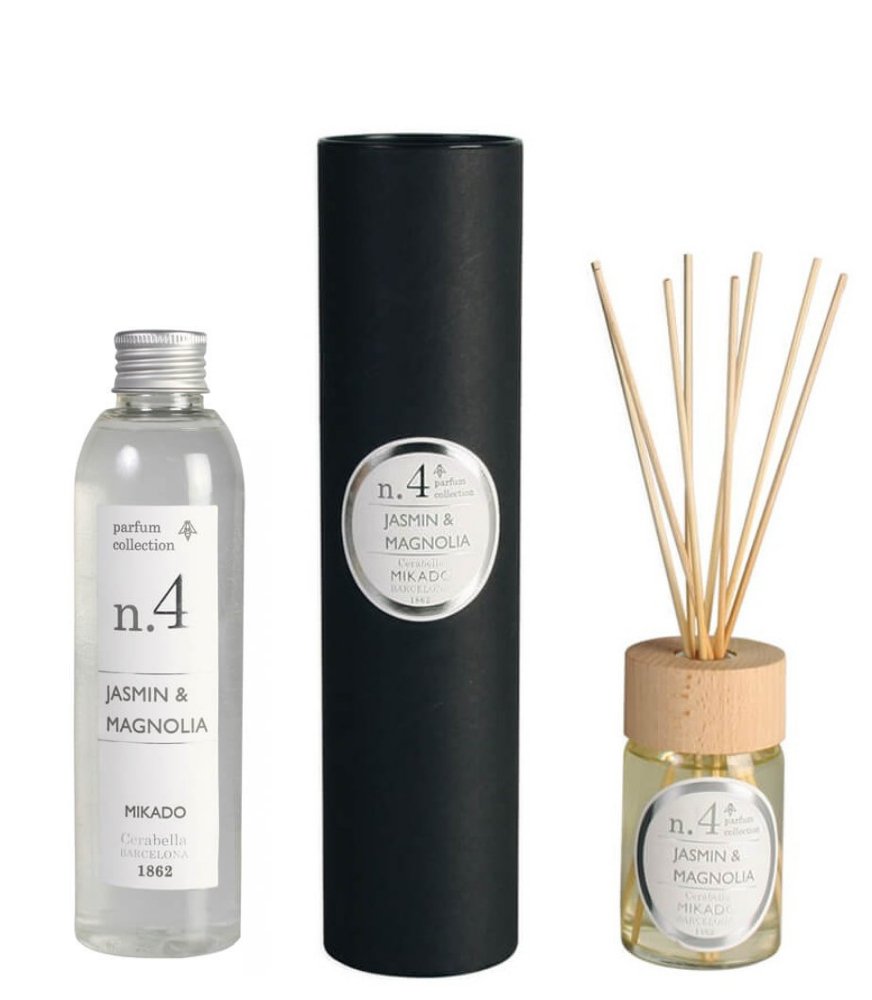 Recambio Mikado Cerabella 200 ml Jasmine & Magnolia Nº4 - #pino_y_jacaranda#