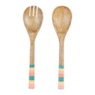 Set de 2 Cubiertos para Ensalada Arcoiris - #pino_y_jacaranda#