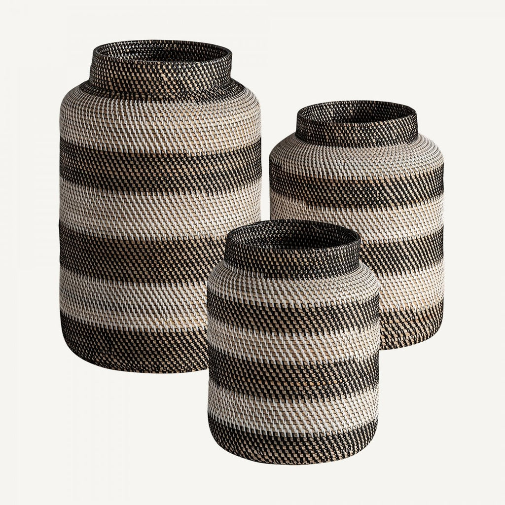 Set de 3 Jarrones Bariz - #pino_y_jacaranda#