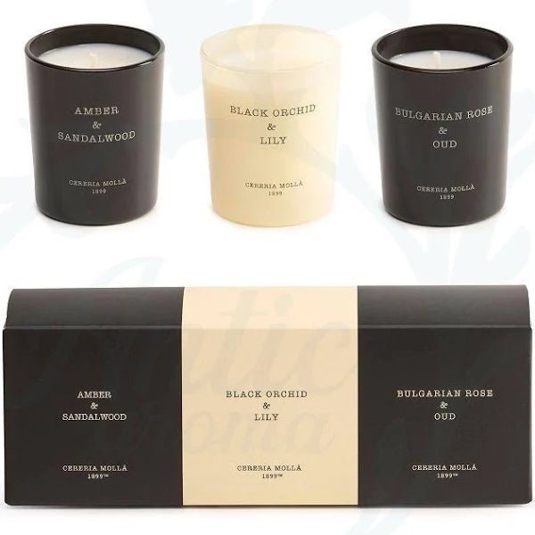 Set de Regalo 3 Velas Mini - #pino_y_jacaranda#