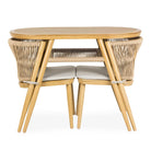 Set mesa y sillas Krause - #pino_y_jacaranda#