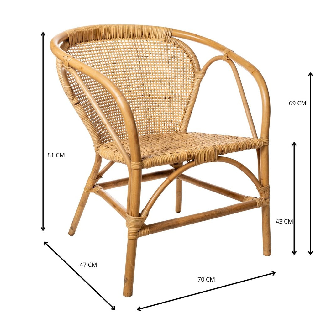 Silla Bahamas - #pino_y_jacaranda#