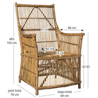 Silla Caimán - #pino_y_jacaranda#