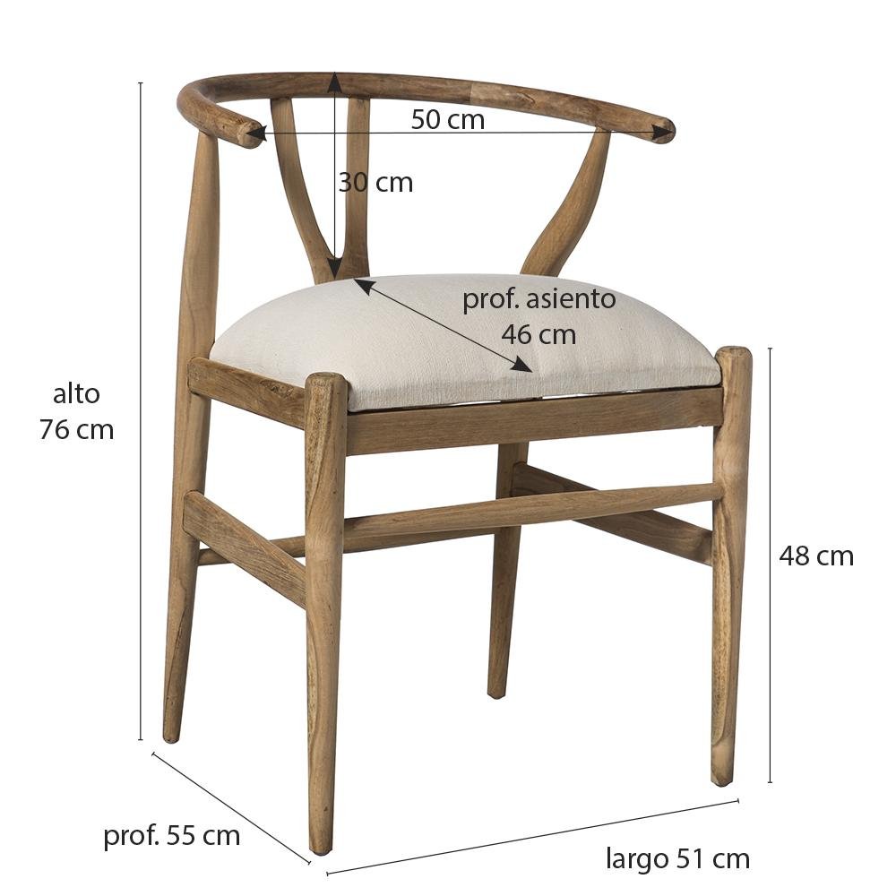 Silla Charleston - #pino_y_jacaranda#