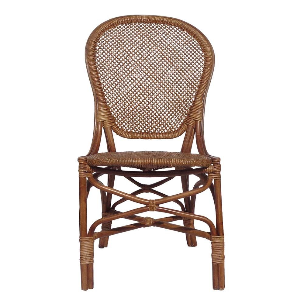 Silla de Bambú y Ratán Calgary - #pino_y_jacaranda#