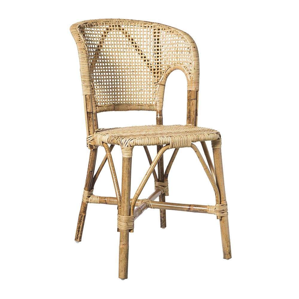 Silla de Bambú y Ratán Tulsa - #pino_y_jacaranda#